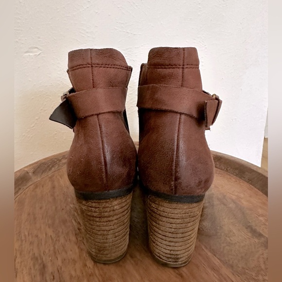 Josef Seibel Britney Bria Brown Bootie Ankle Boot size 36 - Picture 3 of 7